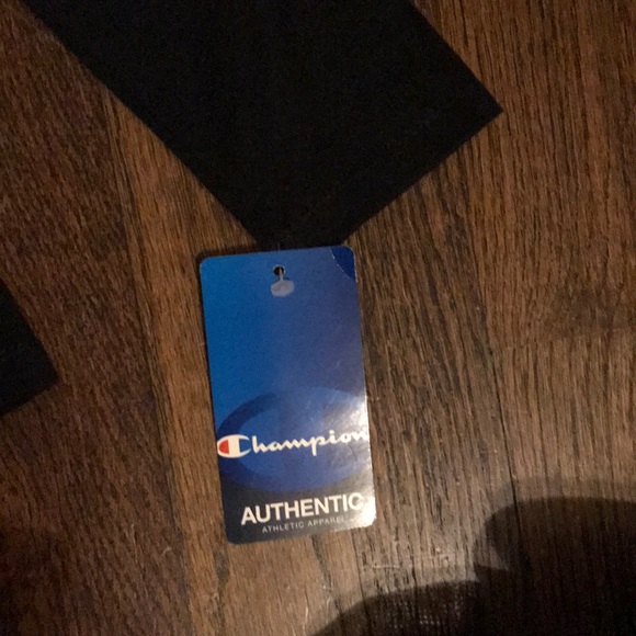 Champion Authentic Black Long Sleeve Shirt - Picture 3 of 3